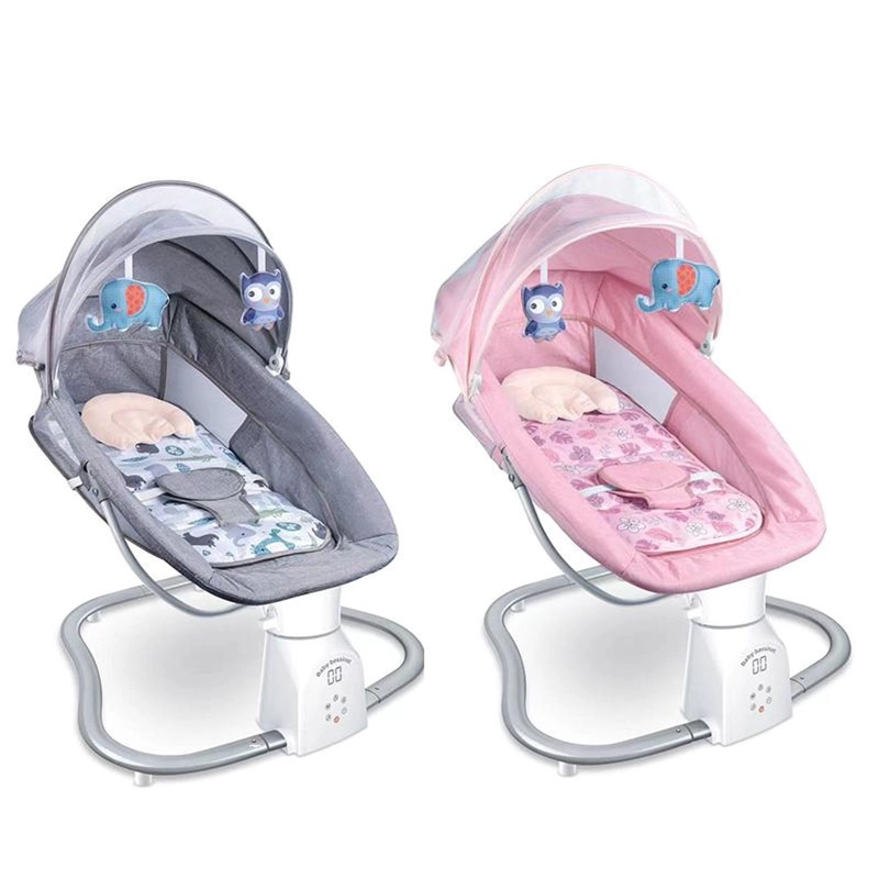 CUNA BEBE MECEDOR ELE CTRICO 3 EN 1 MUSICA SILLA MECEDORA - 4