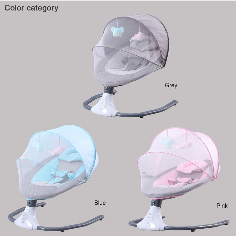 CUNA BEBE MECEDOR ELE CTRICO 3 EN 1 MUSICA SILLA MECEDORA - 6
