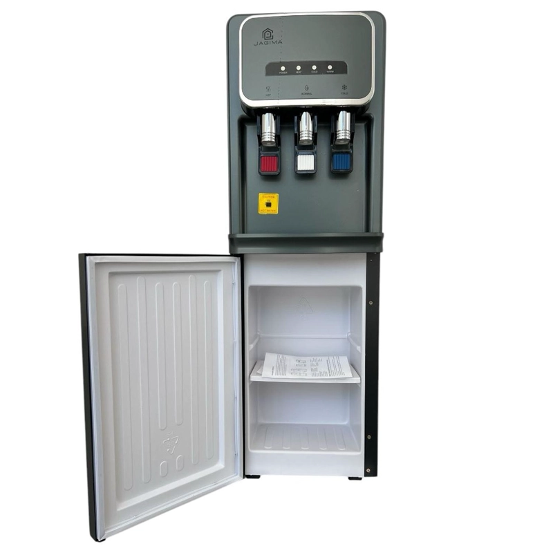 DISPENSADOR DE AGUA PEDESTAL ELE CTRICO 3 LLAVES C/GAVETA - 1