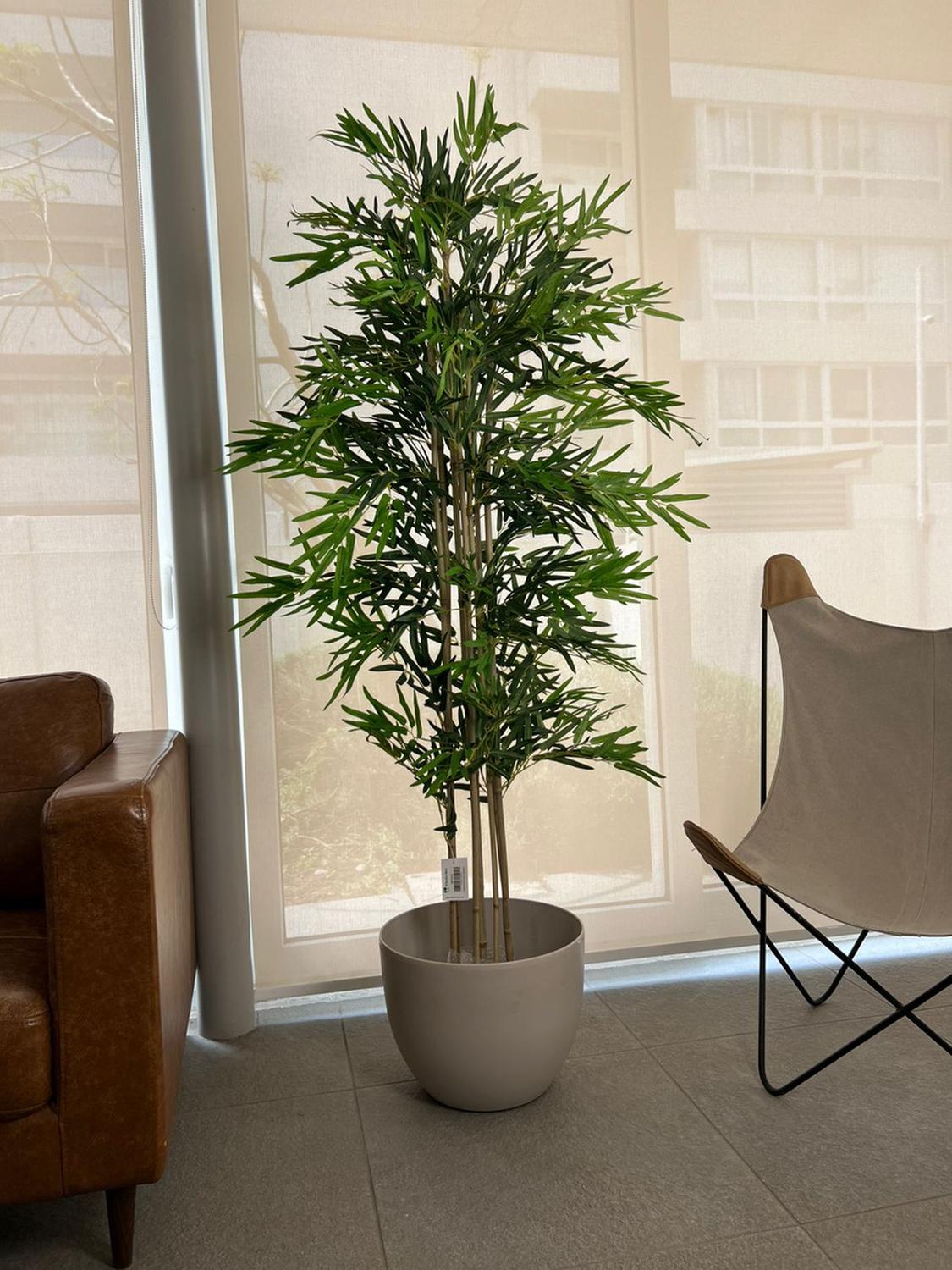 PLANTA ARTIFICIAL DECORATIVA ARBOL GRANDE BAMBOO 150CM 1095 - 2