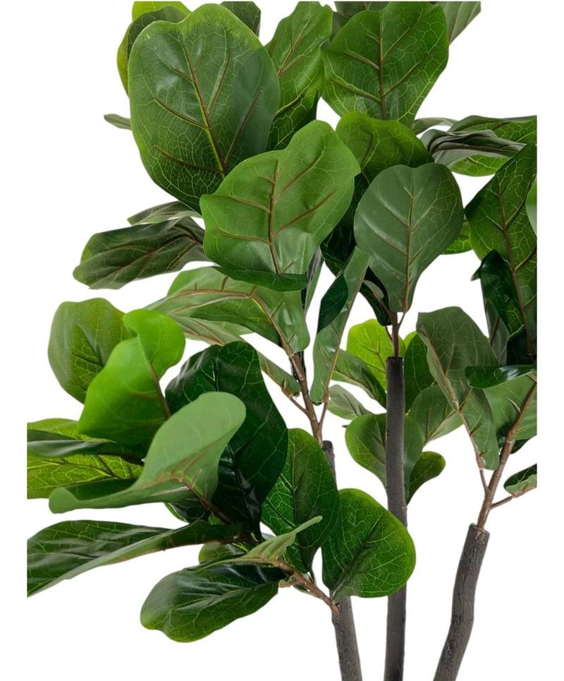 PLANTA ARTIFICIAL DECORATIVA ARBOL GRANDE FICUS LYRATA 180C - 7