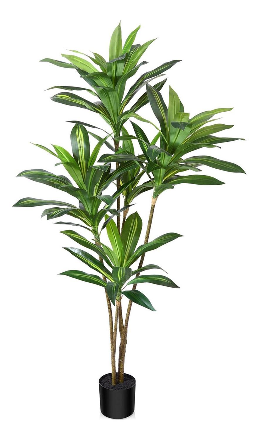 PLANTA ARTIFICIAL DECORATIVA ARBOL GRANDE DRACAENA 165 CM - 7