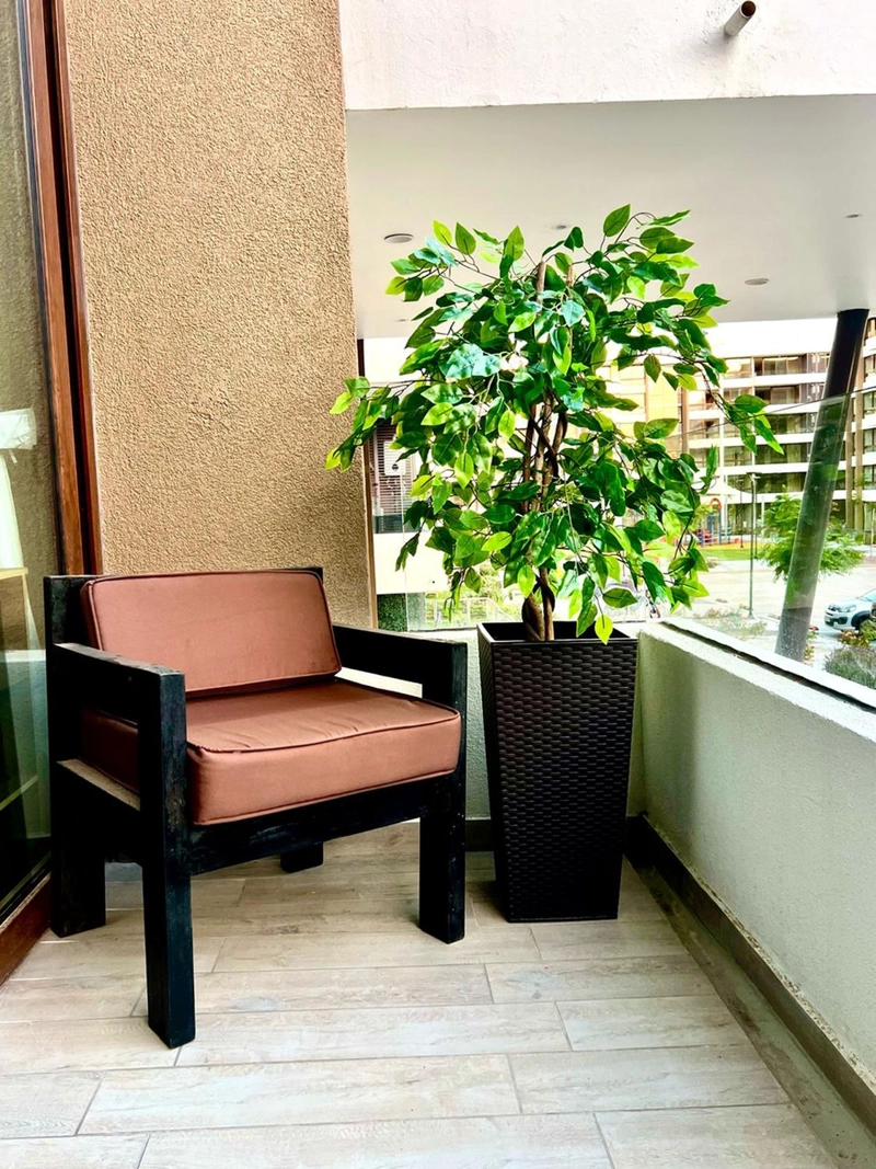 PLANTA ARTIFICIAL DECORATIVA ARBOL GRANDE PACK FICUS 120CM - 2