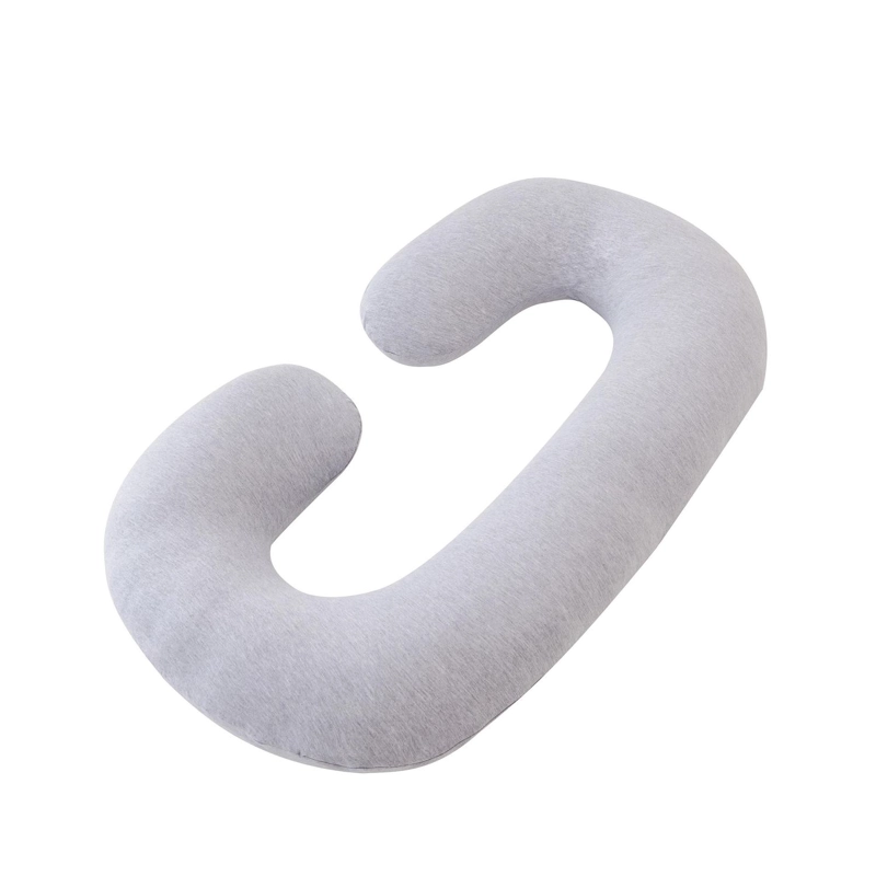 COJIN ALMOHADA MATERNAL GRIS PRE Y POST NATAL FUNDA MUY SUAV - 5