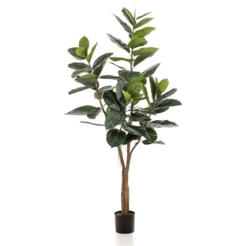PLANTA ARTIFICIAL DECORATIVA ARBOL GRANDE FICUS LYRATA 180 CM - 8