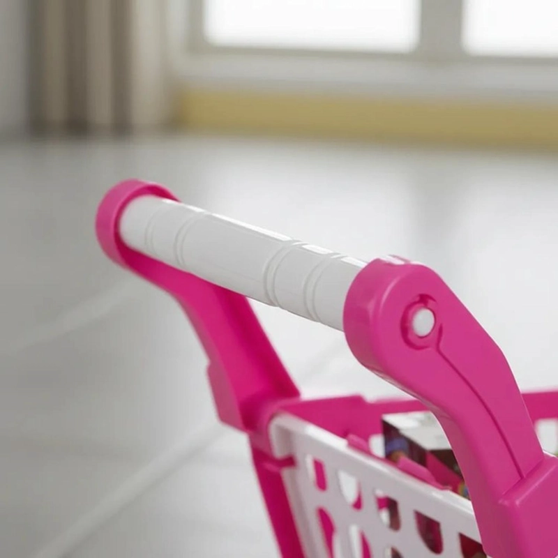CARRITO DE COMPRA SUPERMERCADO PARA NIÑOS 56 PIEZAS COLORES - 4