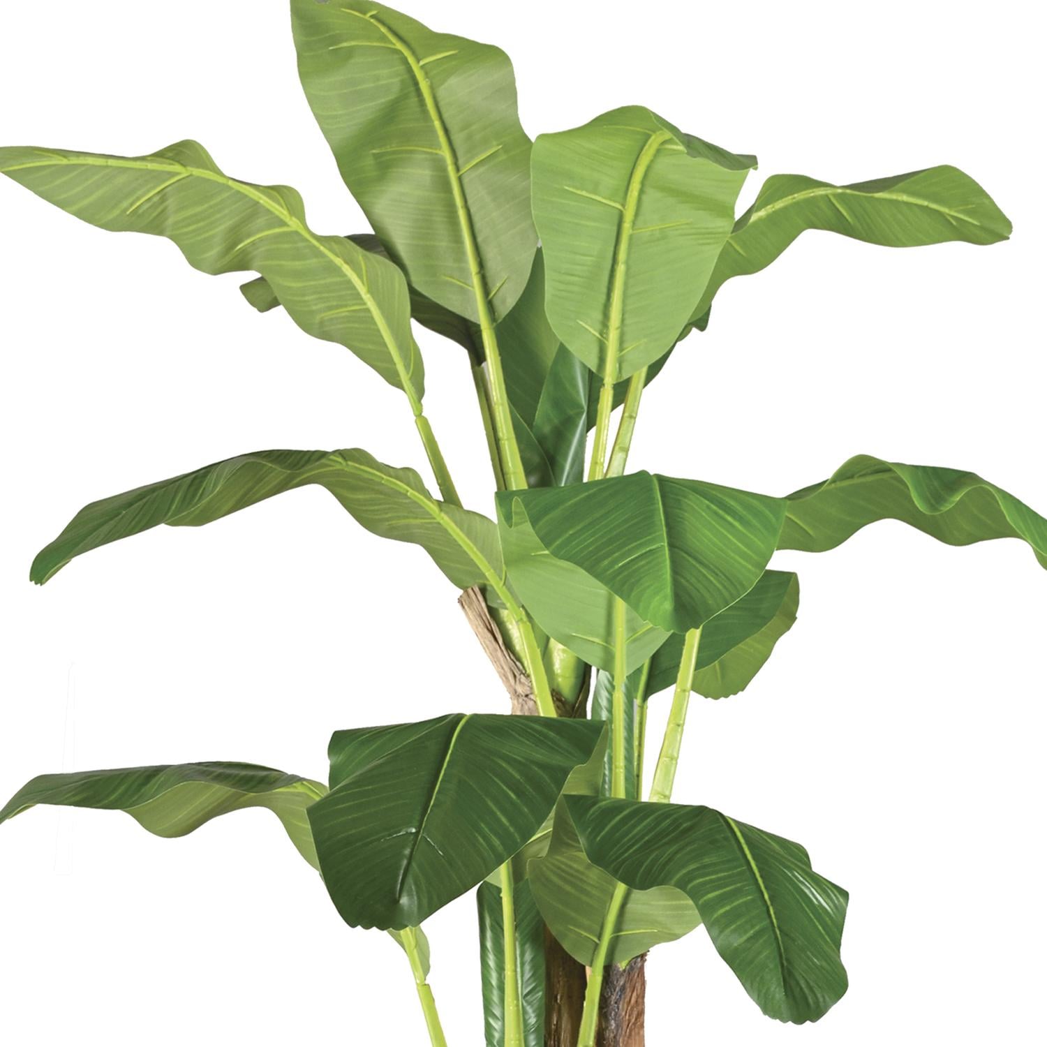 PLANTA ARTIFICIAL DECORATIVA ARBOL GRANDE PACK BANANO 180CM - 5