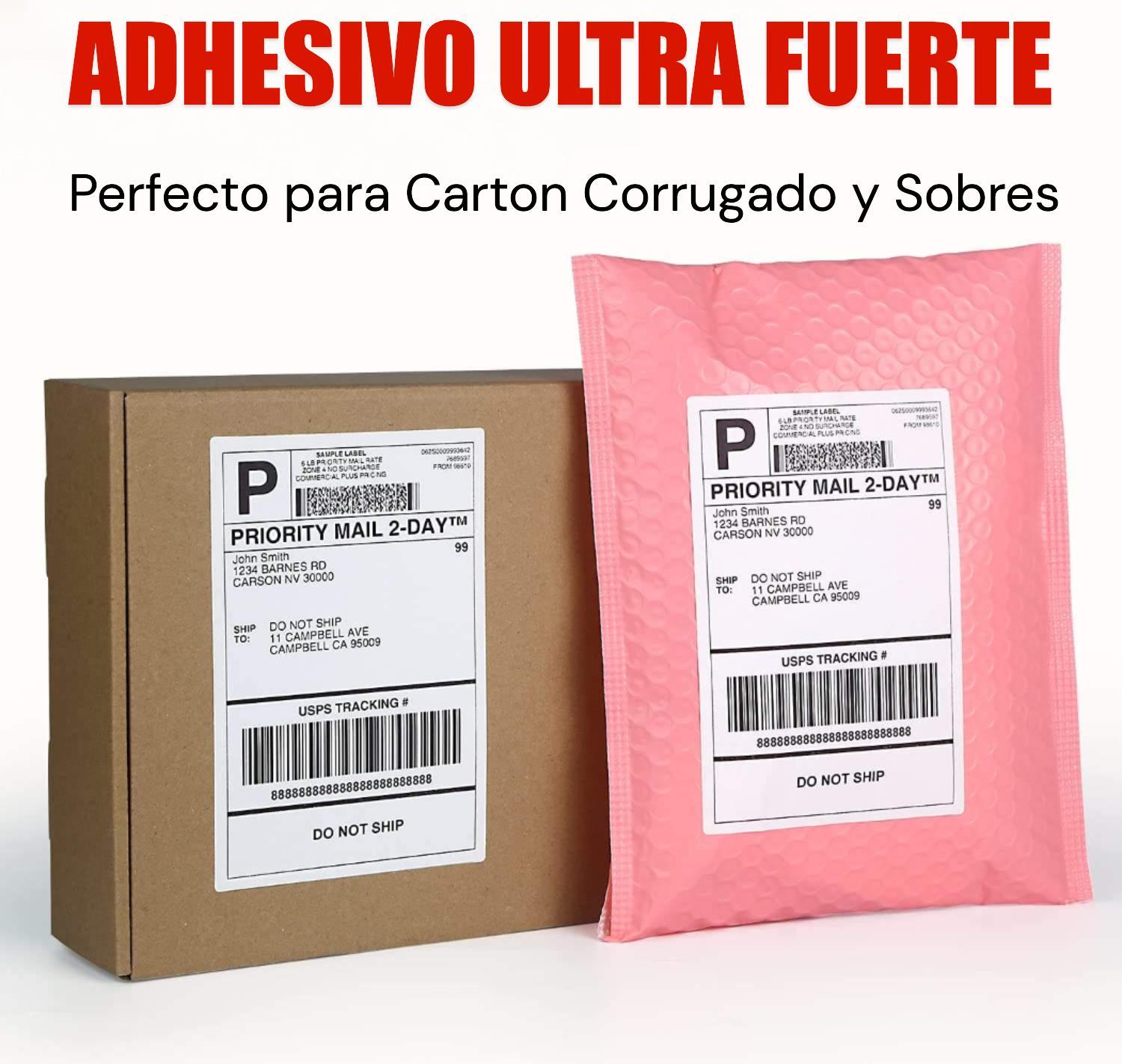 ETIQUETAS TE RMICAS AUTOADHESIVAS ENVIOS 100 X 150 MM 500 UDS - 4
