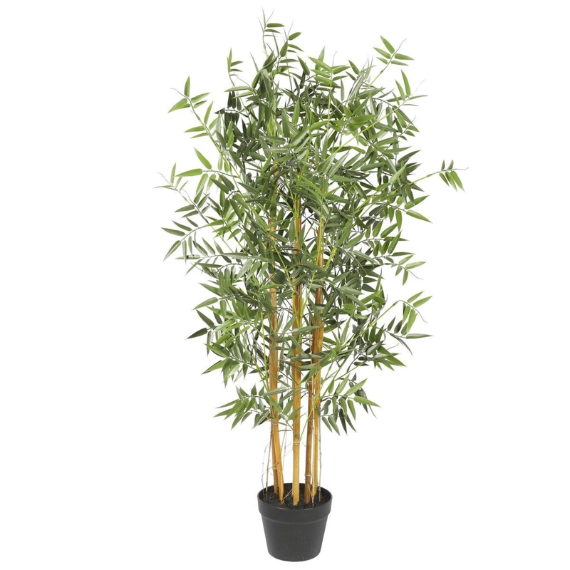 PLANTA ARTIFICIAL DECORATIVA ARBOL GRANDE BAMBOO 120CM 730HJ - 1