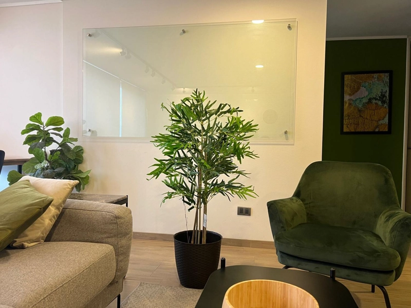 PLANTA ARTIFICIAL DECORATIVA ARBOL GRANDE BAMBOO 120CM 730HJ - 2