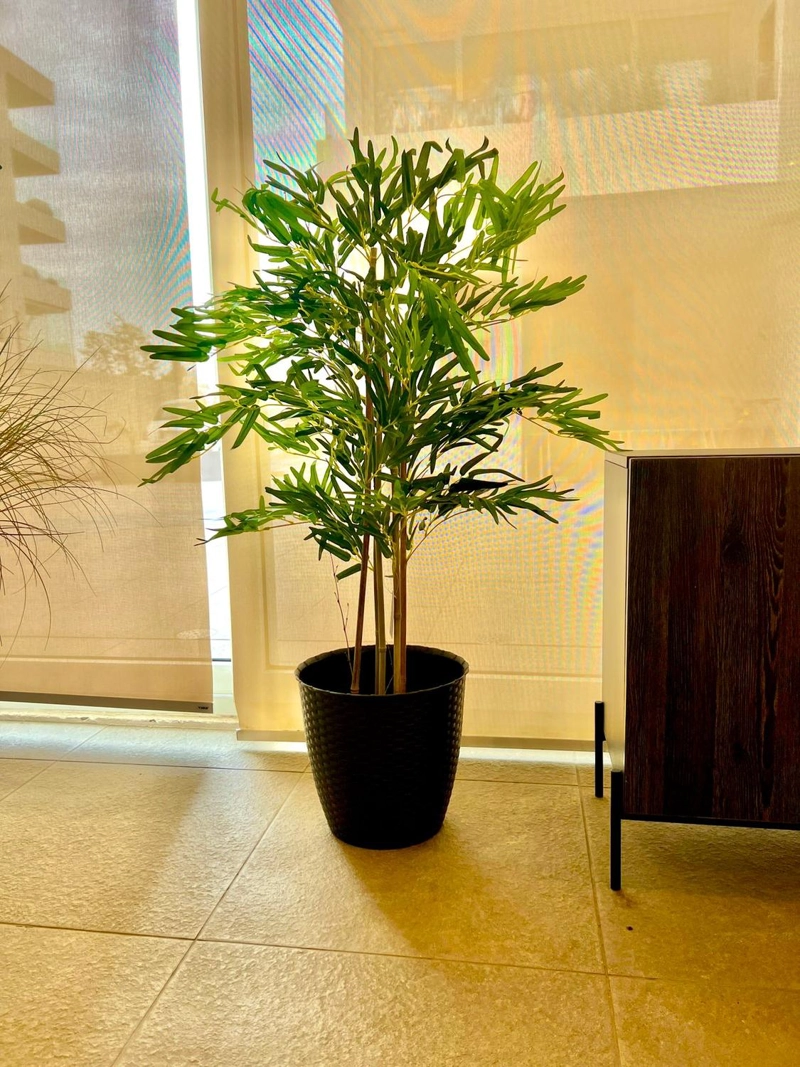 PLANTA ARTIFICIAL DECORATIVA ARBOL GRANDE BAMBOO 120CM 730HJ - 7