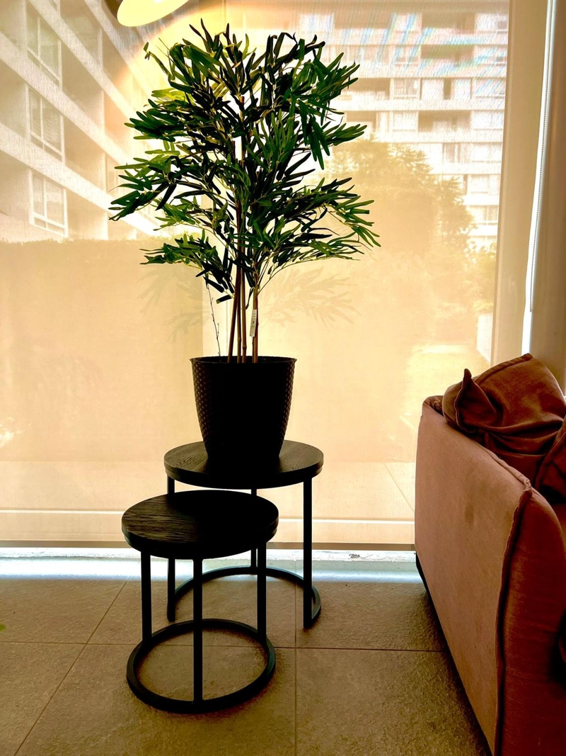PLANTA ARTIFICIAL DECORATIVA ARBOL GRANDE BAMBOO 120CM 730HJ - 8