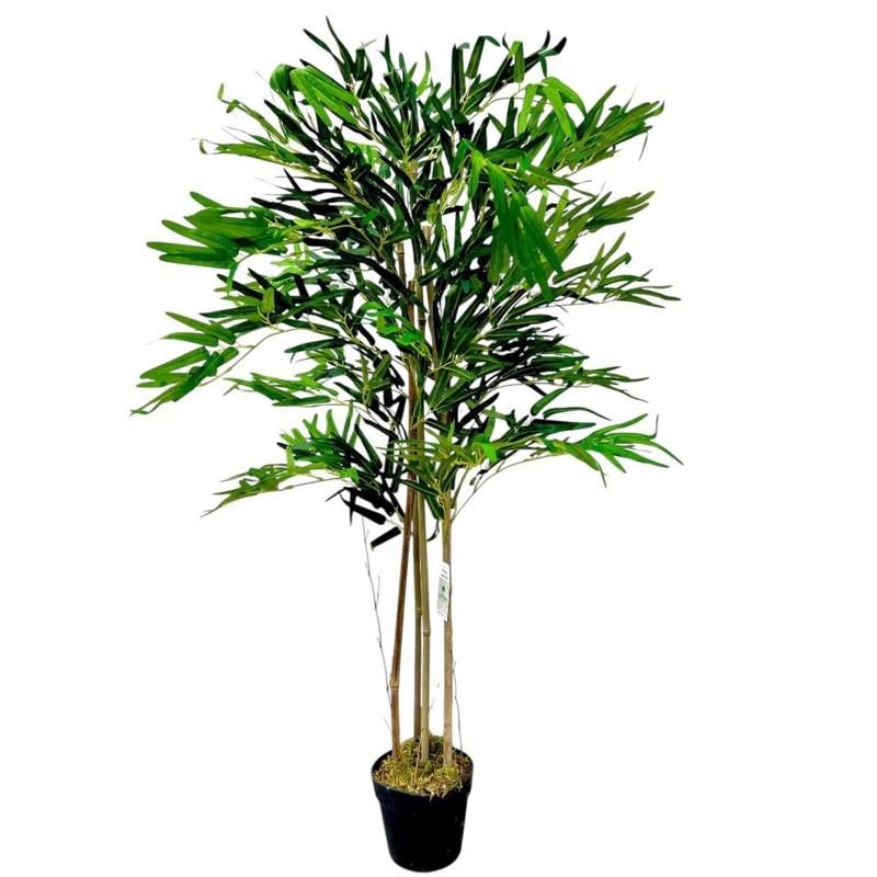 PLANTA ARTIFICIAL DECORATIVA ARBOL GRANDE BAMBOO 120CM 730HJ - 9