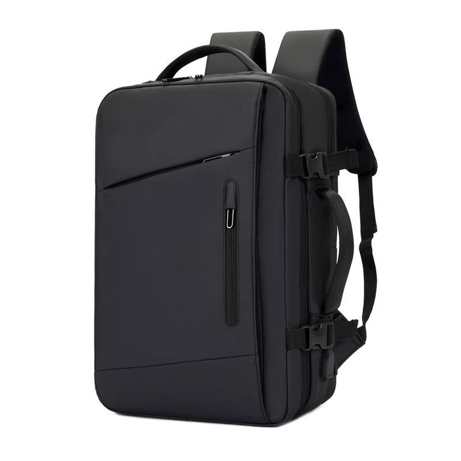 MOCHILA CABINA 48X30X25 AVION DELUXE EXPANDIBLE IMPERMEABLE TAMAÑO TALLA UNICA LISA - 1