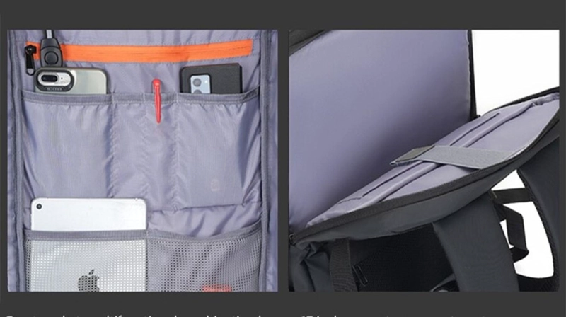 MOCHILA CABINA 48X30X25 AVION DELUXE EXPANDIBLE IMPERMEABLE TAMAÑO TALLA UNICA LISA - 5