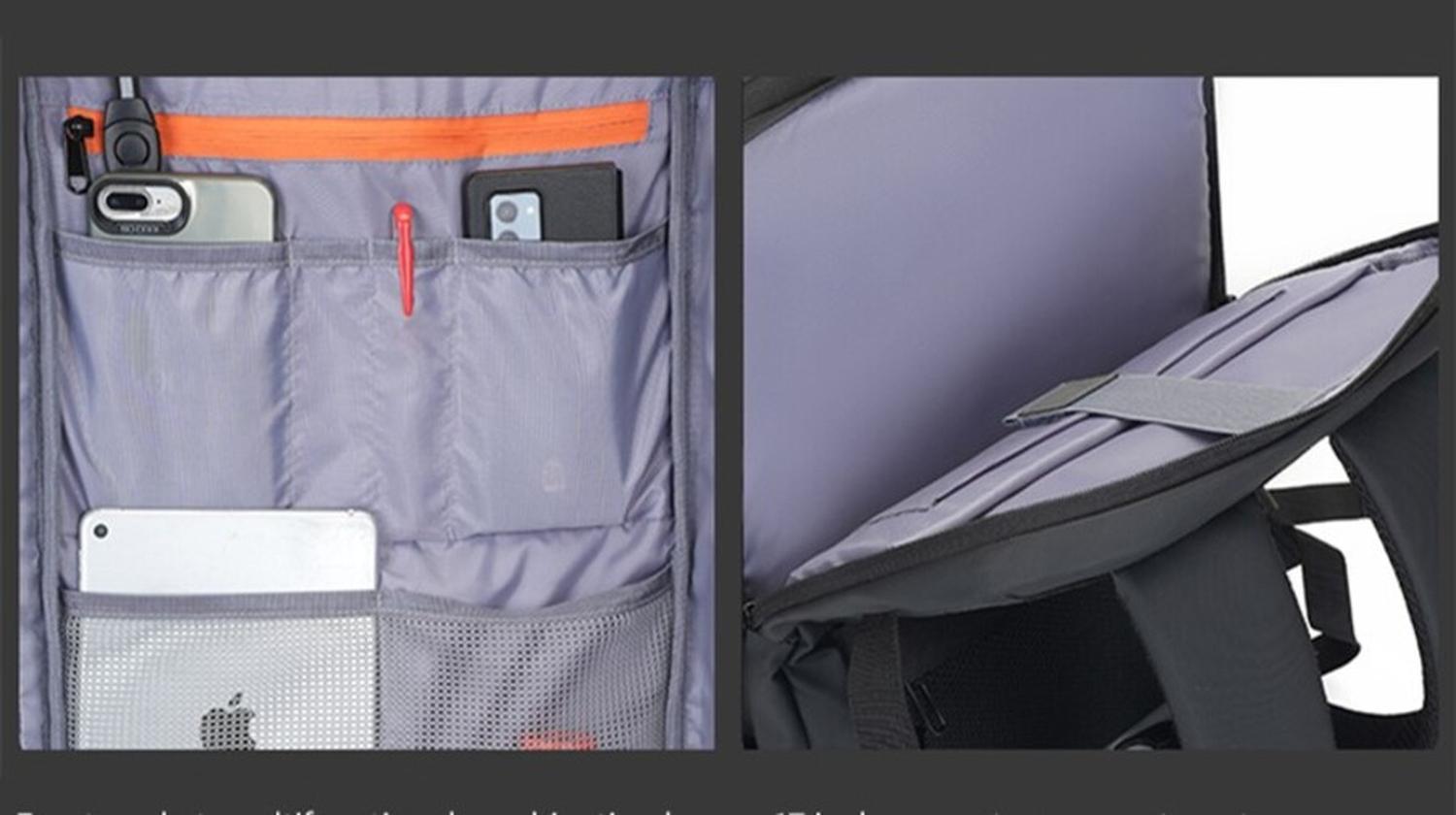 MOCHILA CABINA 48X30X25 AVION DELUXE EXPANDIBLE IMPERMEABLE TAMAÑO TALLA UNICA LISA - 6