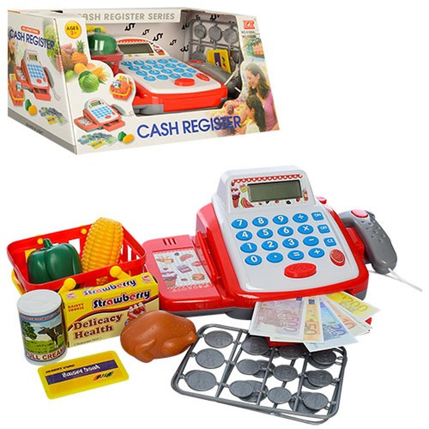 JUGUETE DIDACTICO CAJA REGISTRADORA SUPERMERCADO NIÑOS - 1