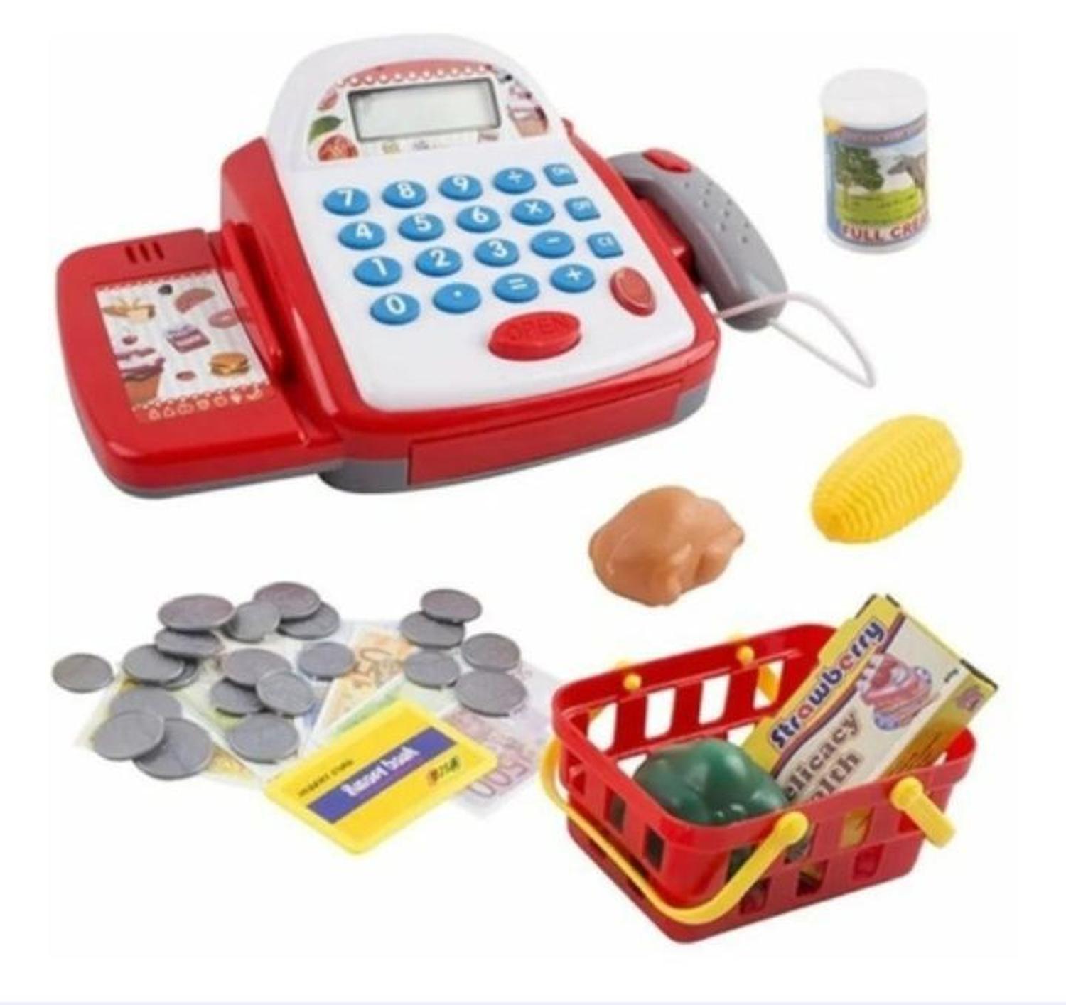 JUGUETE DIDACTICO CAJA REGISTRADORA SUPERMERCADO NIÑOS - 5