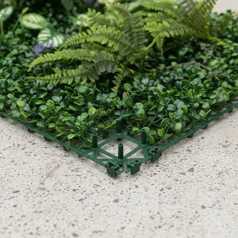JARDIN MURO VERTICAL ARTIFICIAL B PALMETA PLANTAS 60X40 CM - 5