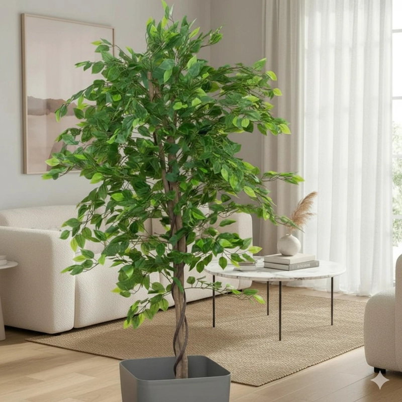 MACETERO NORDICO GRIS OSCURO L 40 CM 40 X 40X 40 - 4