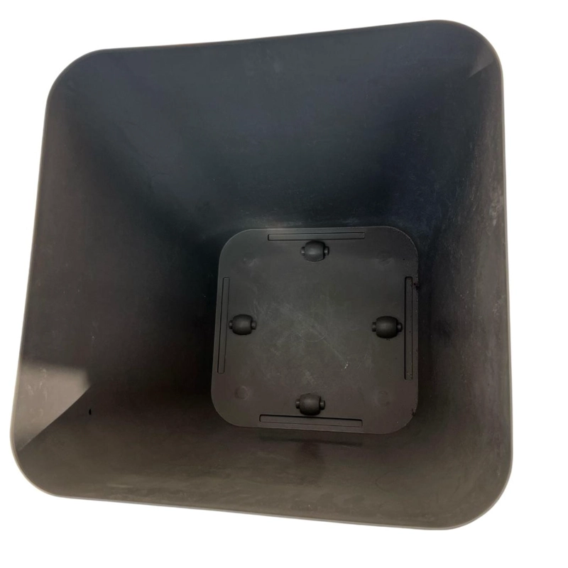 MACETERO NORDICO GRIS OSCURO L 40 CM 40 X 40X 40 - 9