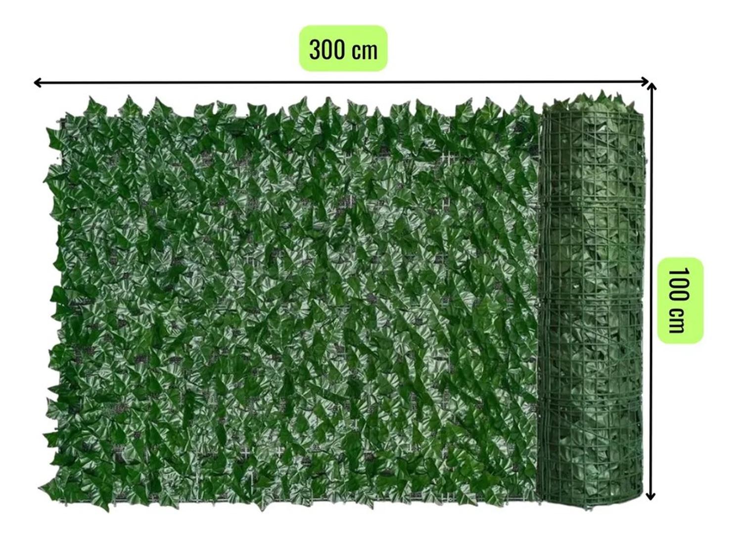 MALLA DE HOJAS CERCA TUPIDAS ENREDADERA DECORACION 3X1 M - 6