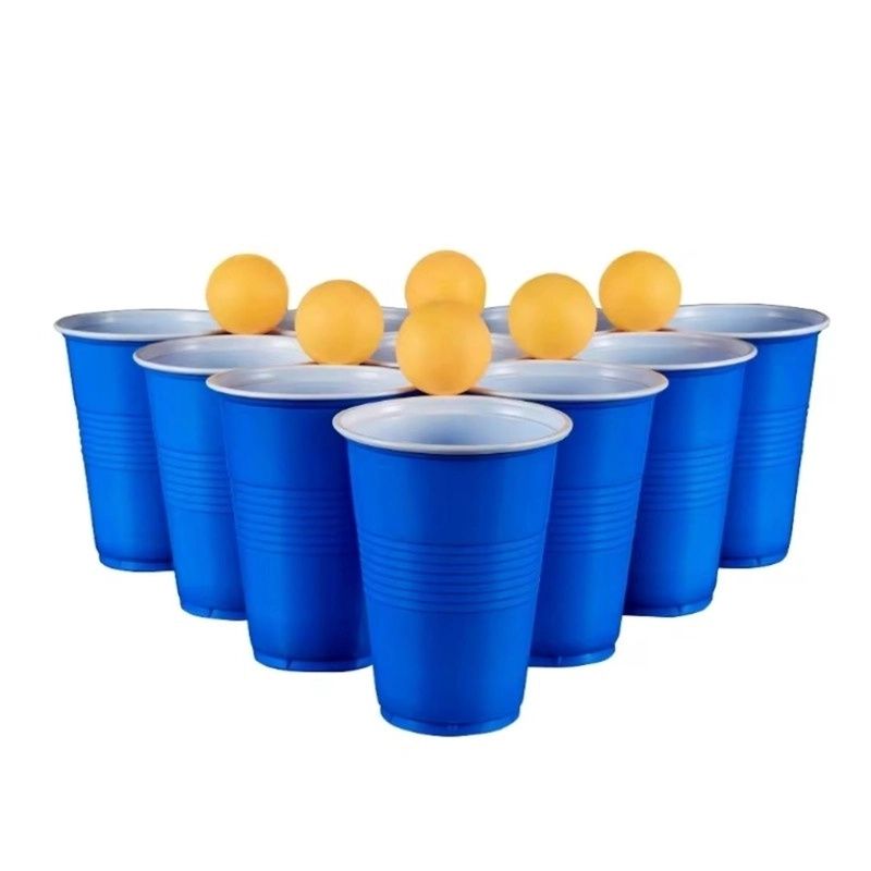 VASO PLASTICO AZUL DESECHABLE FIESTA 450 ML X 50 UDS - 5