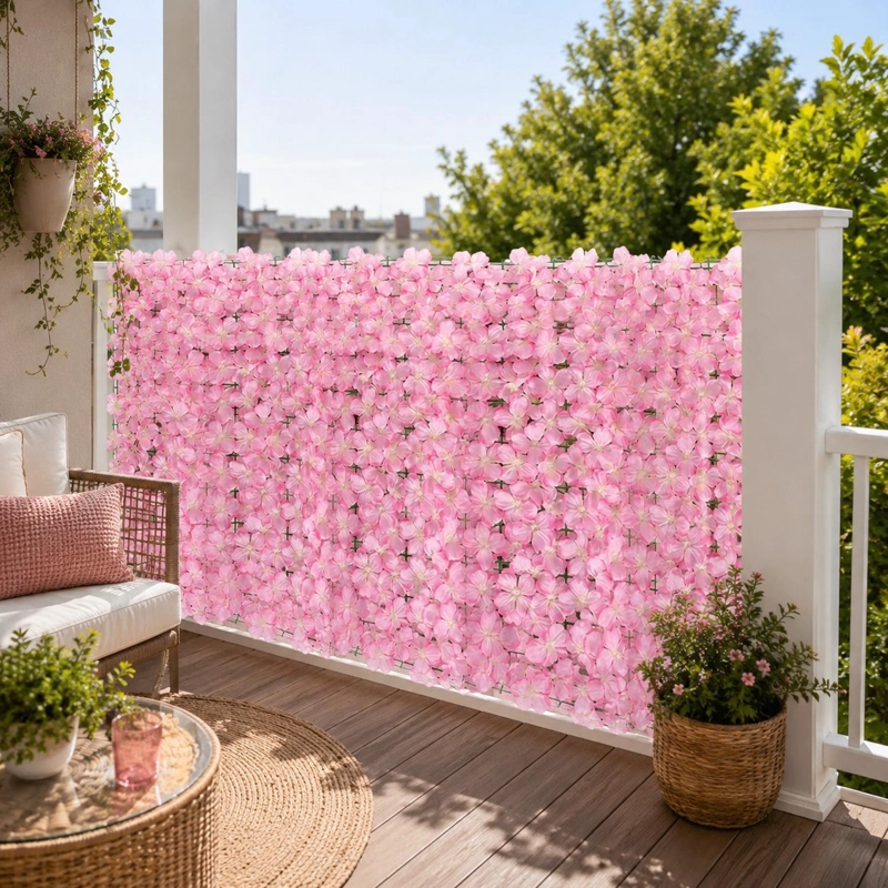 MALLA DE HOJAS CERCA DISEÑO ENREDADERA DECORACION 3X1M TAMAÑO TALLA UNICA - 1