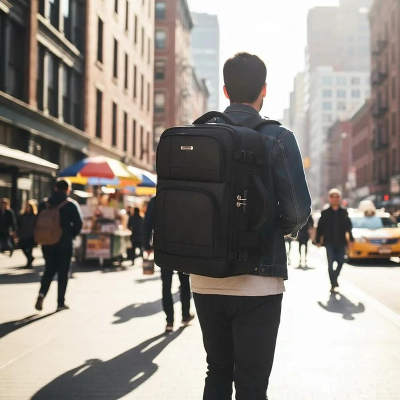 MOCHILA DE VIAJE PARA EQUIPAJE DE MANO COMPATIBLE 35 L - 1