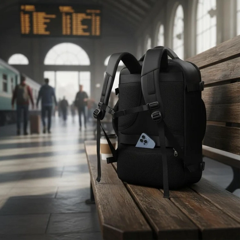 MOCHILA DE VIAJE PARA EQUIPAJE DE MANO COMPATIBLE 35 L - 3