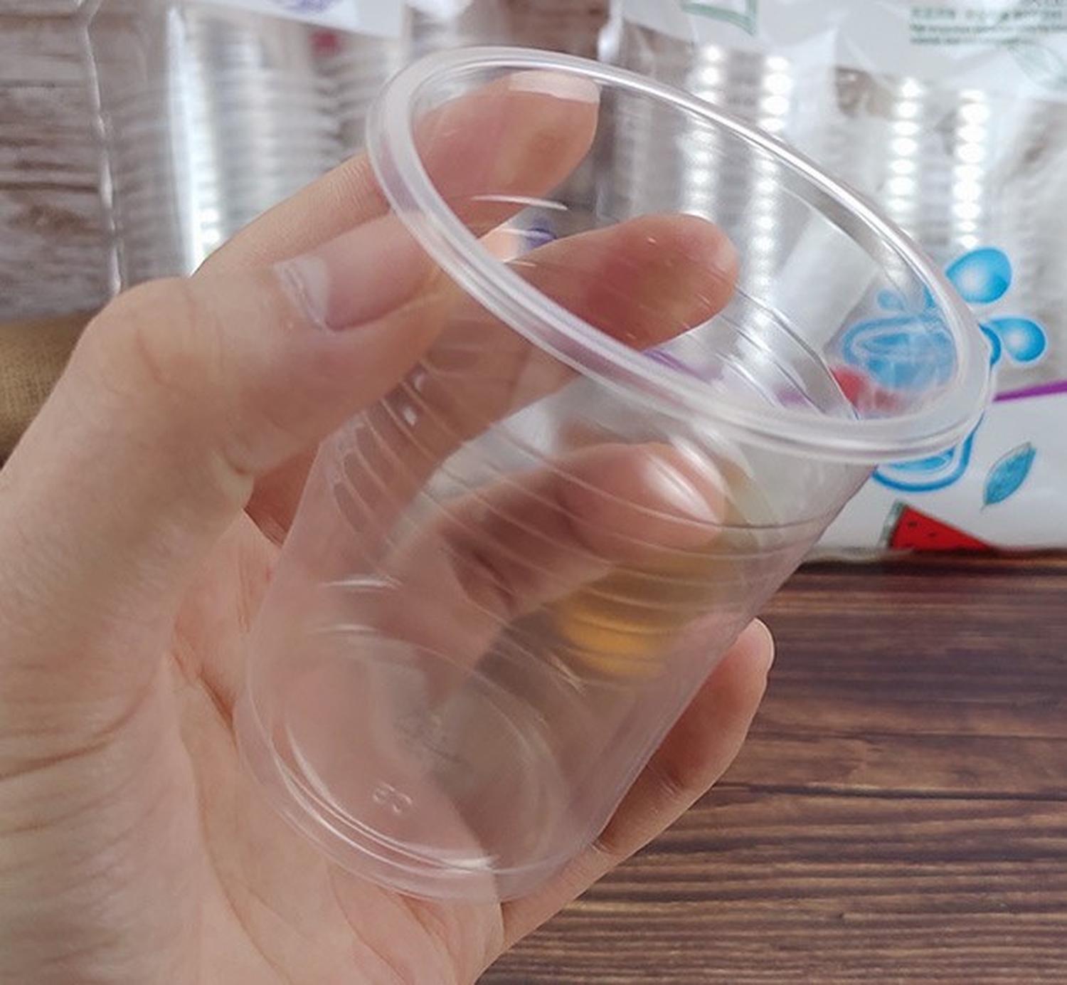 50 UDS VASO PLASTICO TRANSPARENTE DESECHABLE S/TAPA 300 CC - 7
