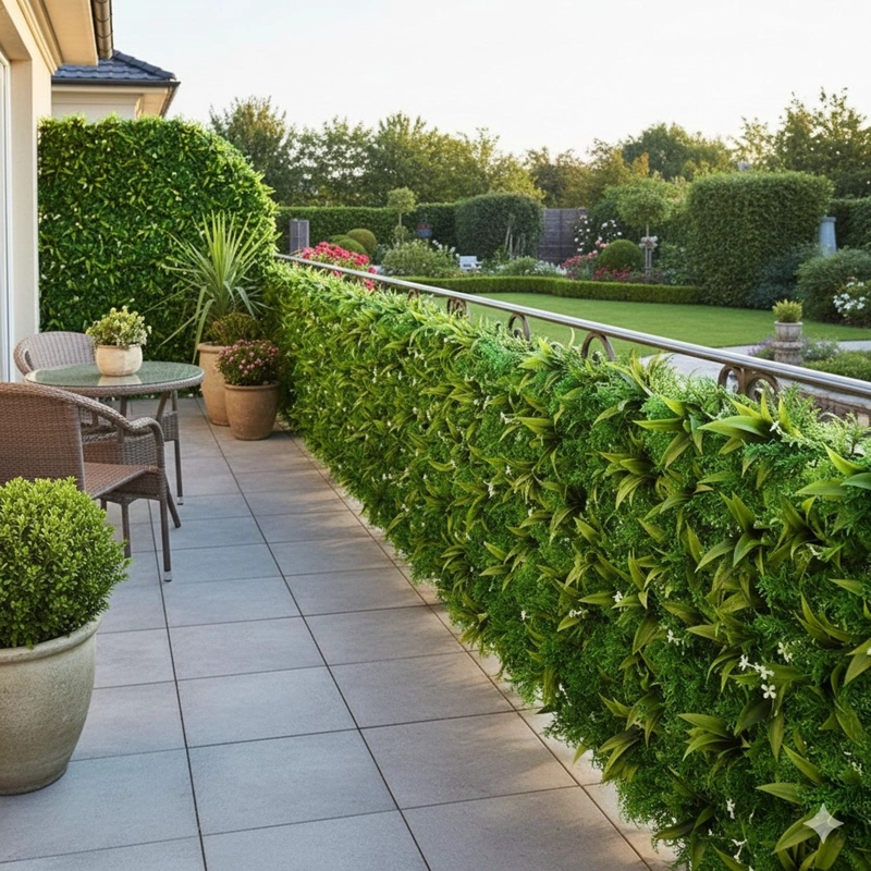 JARDIN MURO VERTICAL ARTIFICIAL P PALMETA PLANTAS 60X40 CM - 2