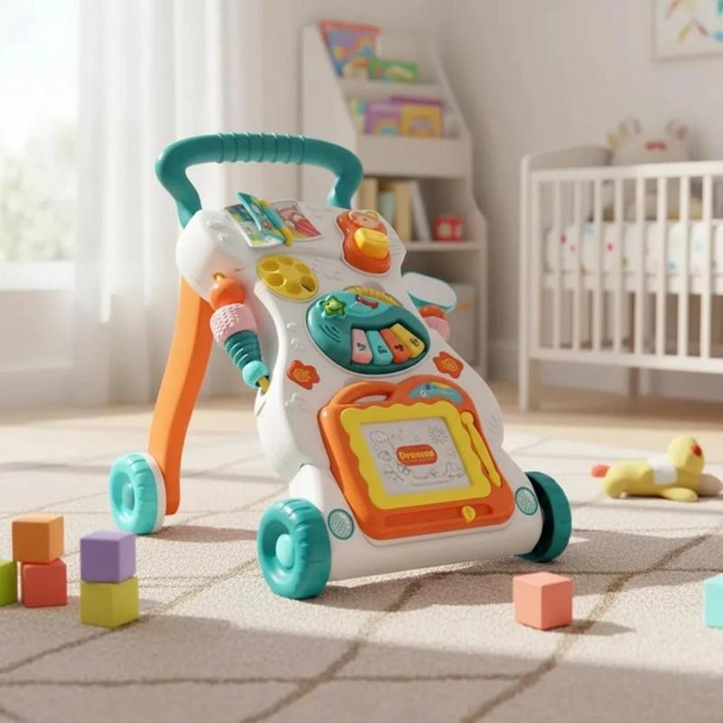 ANDADOR PARA BEBE MUSICAL CAMINADOR JUGUETES INTERACTIVOS COLORES - 1