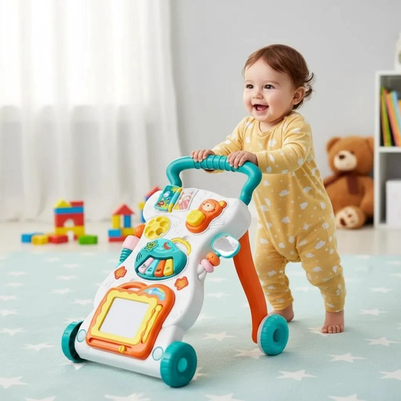 ANDADOR PARA BEBE MUSICAL CAMINADOR JUGUETES INTERACTIVOS COLORES - 2