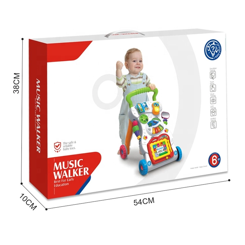 ANDADOR PARA BEBE MUSICAL CAMINADOR JUGUETES INTERACTIVOS COLORES - 8