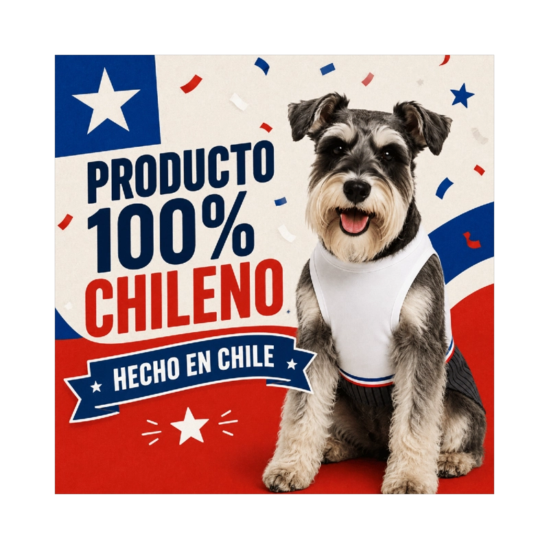 TRAJE DE HUASO CHILENO PARA PERRO TALLA M - 7
