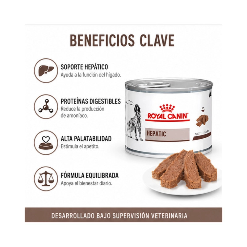 ROYAL CANIN HEPATIC PERRO LATA 200G SOPORTE HEPATICO - 2