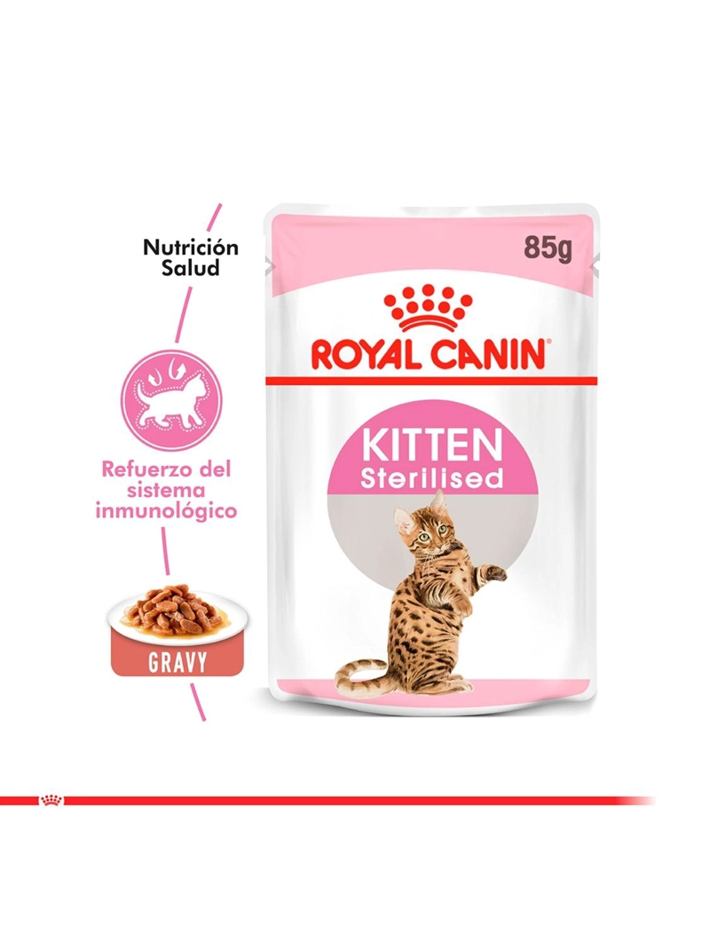 ROYAL CANIN KITTEN ESTERILIZADO SOBRE 85G PARA GATITOS - 2