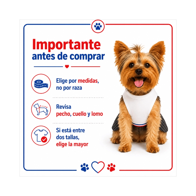 TRAJE DE HUASO CHILENO PARA PERRO TALLA XS - 8