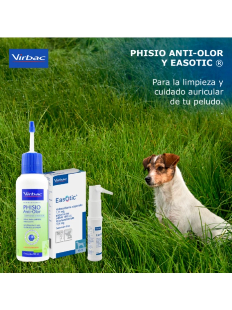 PHISIO ANTI OLOR VIRBAC 100 ML LIMPIADOR AURICULAR - 2