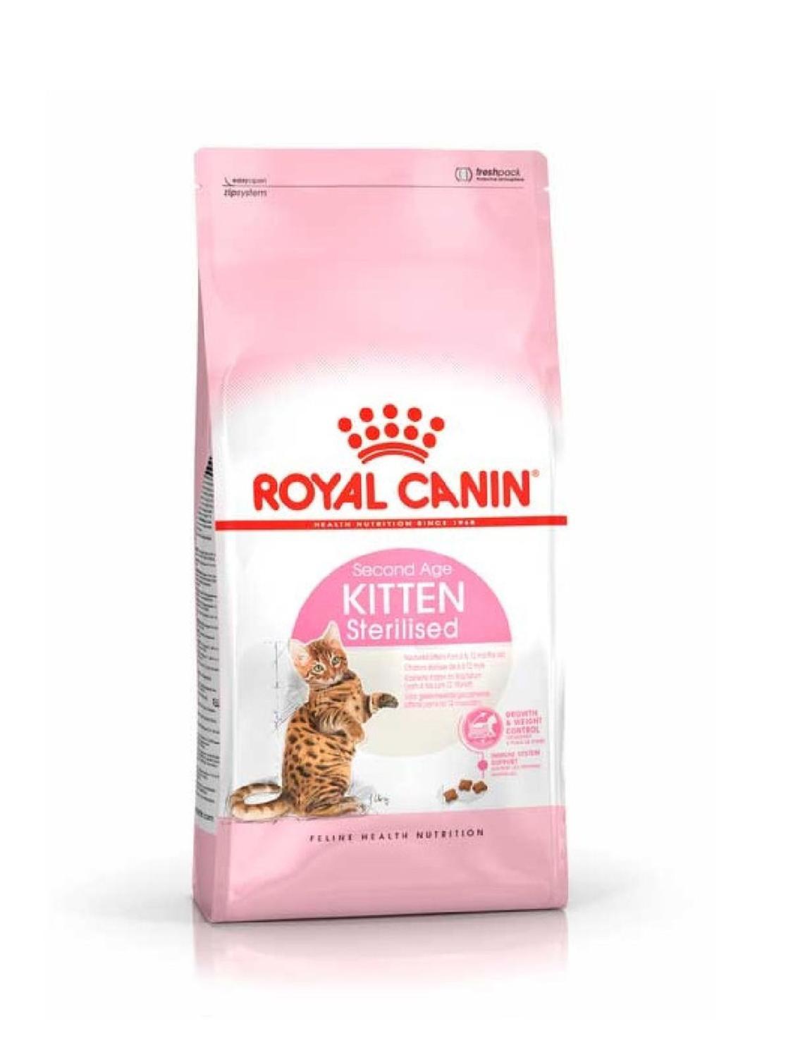 ALIMENTO ROYAL FELINE KITTEN STERILISED SACO 400 GR - 1