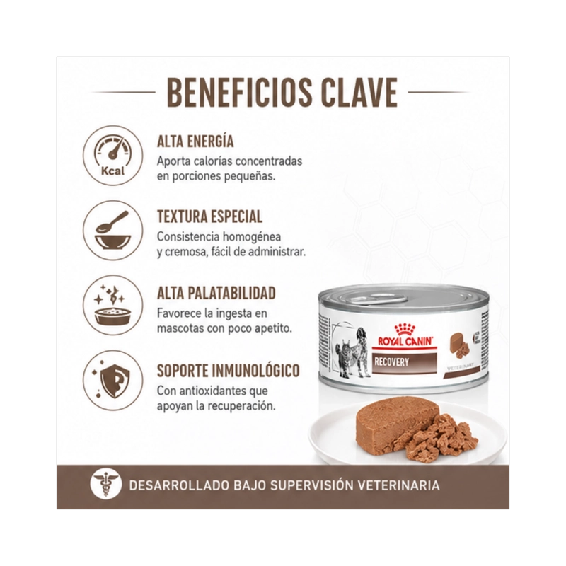 ROYAL CANIN RECOVERY PARA PERROS Y GATOS - LATA DE 145G - 2