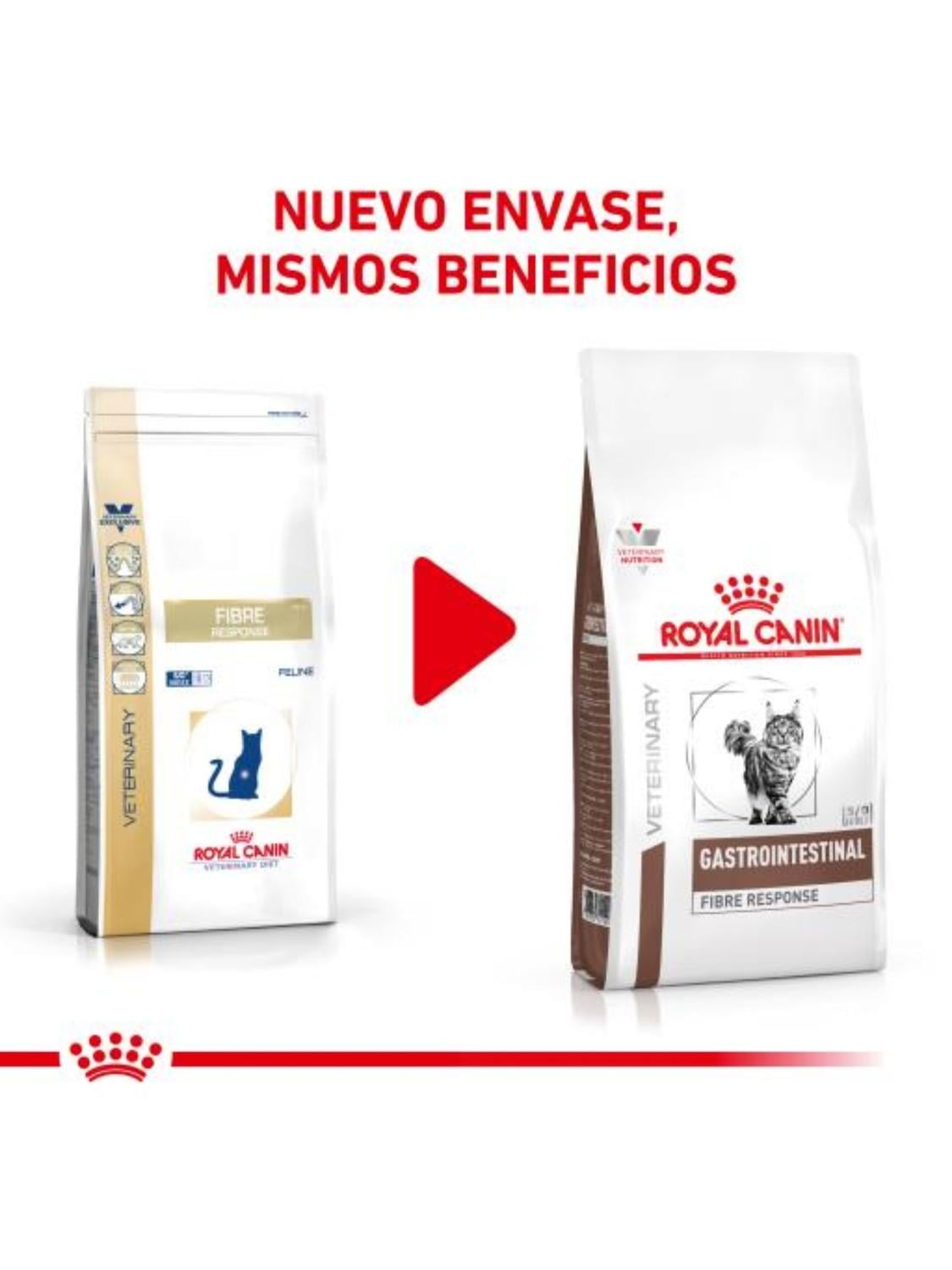 ALIMENTO ROYAL FELINE GASTROINTESTINAL FIBRE RESPONSE 2KG - 5