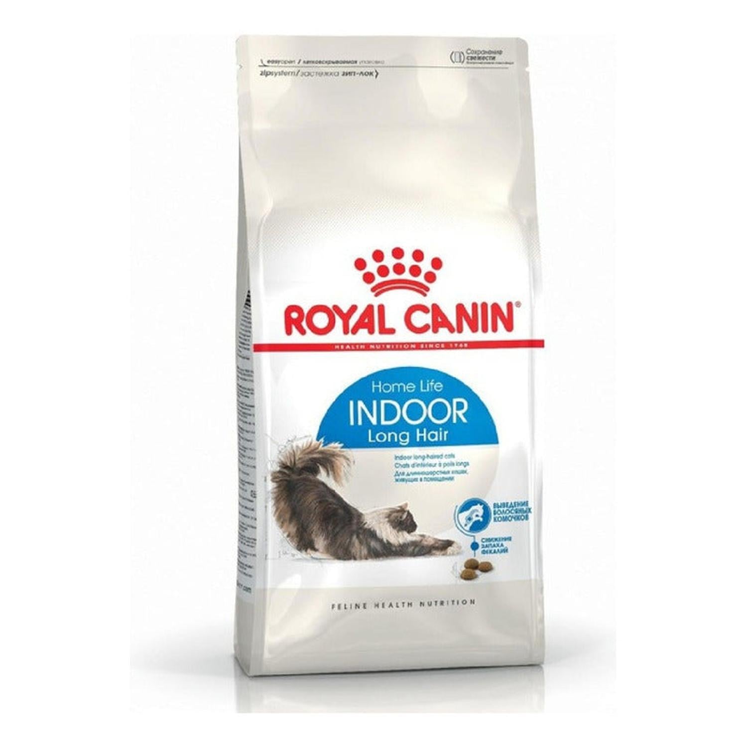 ALIMENTO ROYAL CANIN GATO INDOOR LONG HAIR 1,5KG - 1