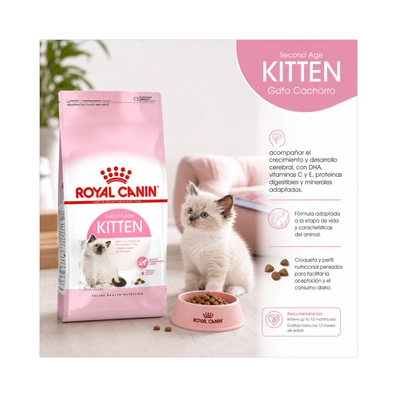 ROYAL FELINE KITTEN SACO 4 KILO - 8