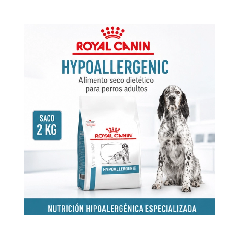ROYAL CANIN HYPOALLERGENIC SACO 2 KILO - 7