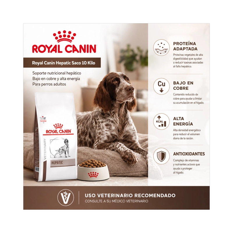 ROYAL CANIN HEPATIC SACO 10 KILO - 5