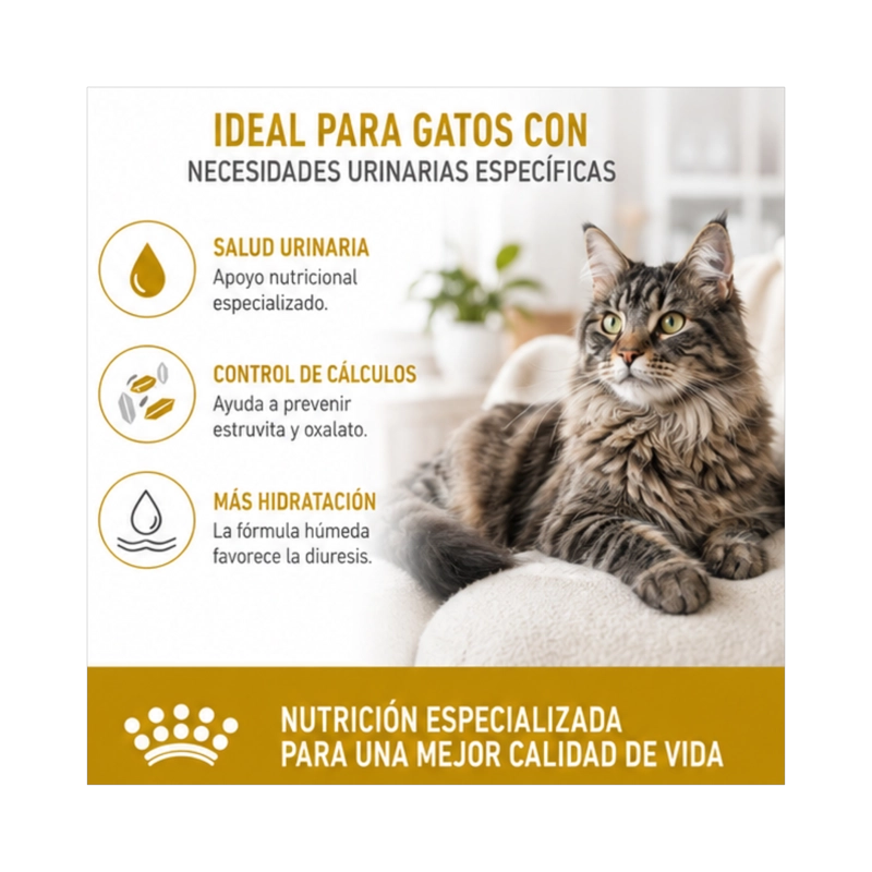 ROYAL CANIN PARA GATOS URINARY - SACHET 85G - 4