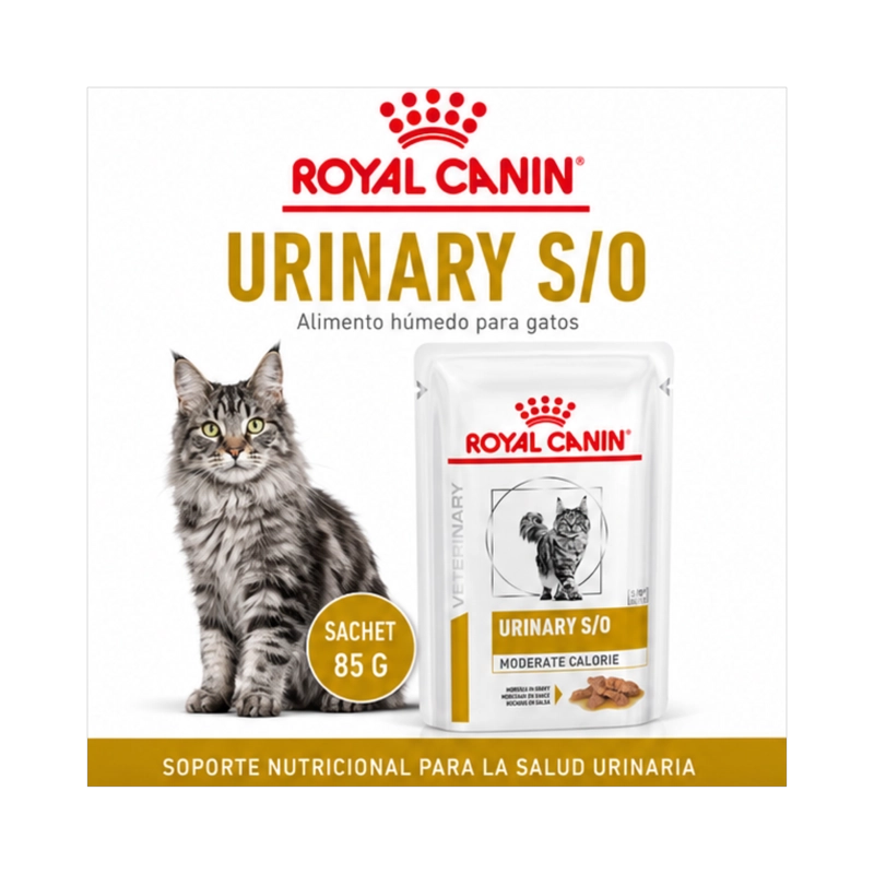 ROYAL CANIN PARA GATOS URINARY - SACHET 85G - 6