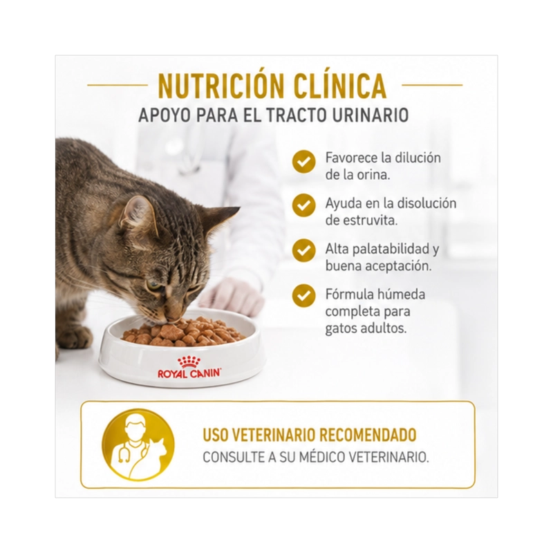 ROYAL CANIN PARA GATOS URINARY - SACHET 85G - 8